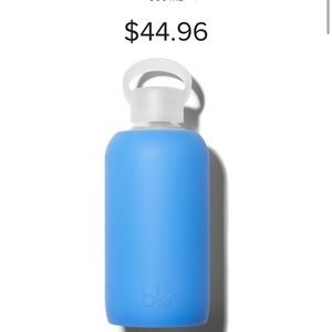 BKR Romeo limited edition powdery blue glass smooth water bottle 500ml